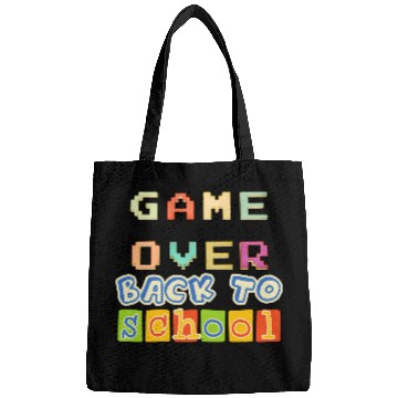 Discover Game Over Back To School Bags