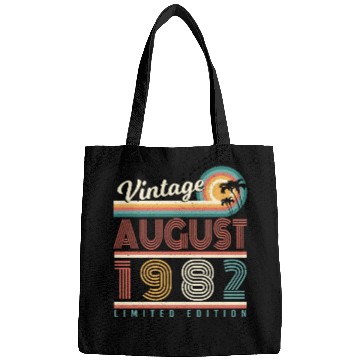 Discover 40th Birthday August 1982 Bags