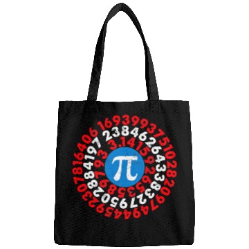 Discover Mathematician Captain Pi Superhero Math Nerd Geek Bags