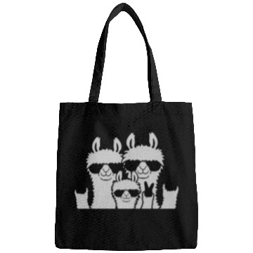 Discover Peace family llama parents Bags