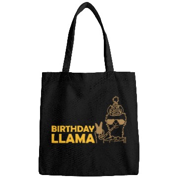 Discover Cool Birthday Llama Sunglasses Bags