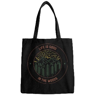 Discover Life's Good In The Woods Bags