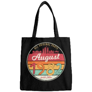 Discover 40th Birthday August 1982 Bags