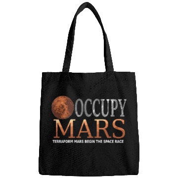Discover Occupy Mars Terraforming Space Race Bags