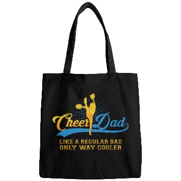 Discover Cheer Dad Cheerleader Daddy T Bags