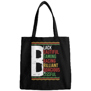 Discover Black Beautiful Beaming Bracing Brilliant Bags