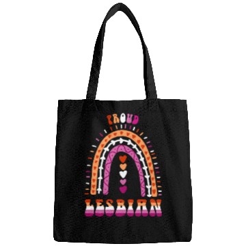 Discover Proud Lesbian Pride Boho Rainbow Bags