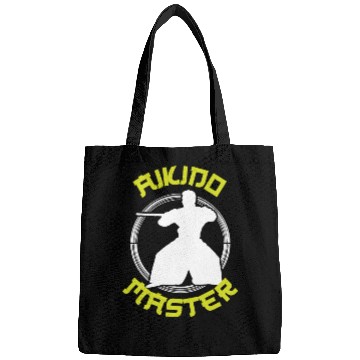 Discover Aikido Master Martial Arts Training Fighter Lover Bags