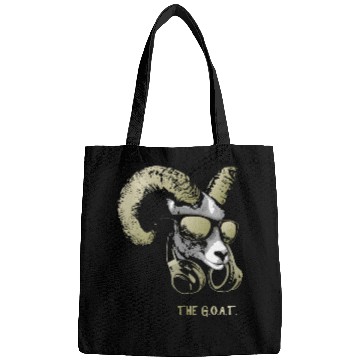 Discover The Goat Bling Cool and Funny Music Animal with Bags