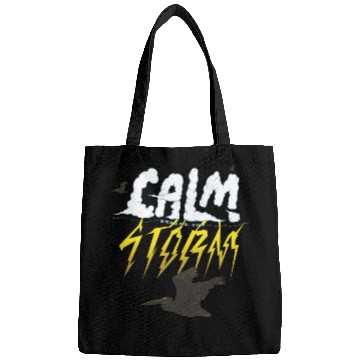 Discover Calm Before the Storm Stickers Bags