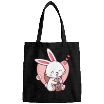 Discover Kawaii Dog Loves Bags Boba Tea Bubble Tea Anime