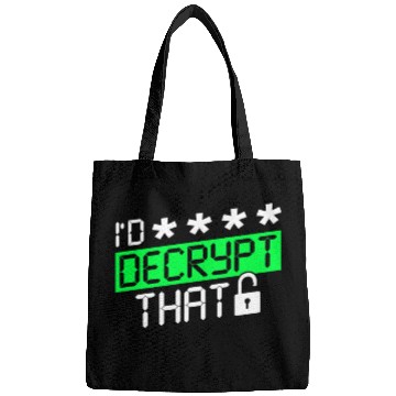 Discover Cyber Security Hacker Decryption Bags