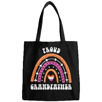 Discover Proud Grandfather Lesbian Pride Rainbow Bags