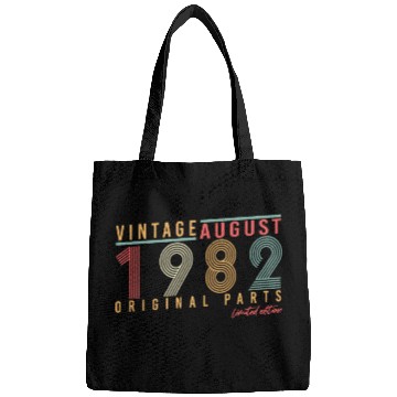 Discover 40th Birthday August 1982 Bags
