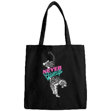 Discover Never Give Up Tiger Bags