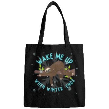 Discover Wake up sloth only when winter is over Bags