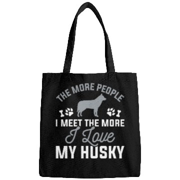 Discover I Love My Husky Bags