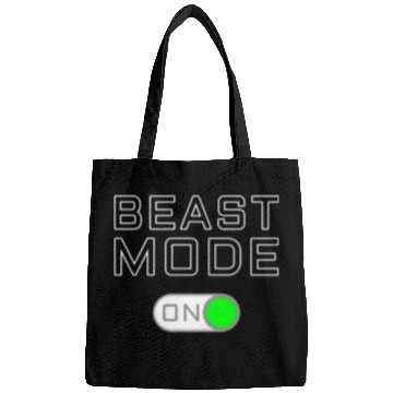 Discover Beast Funny Workout Gym Mode Bags
