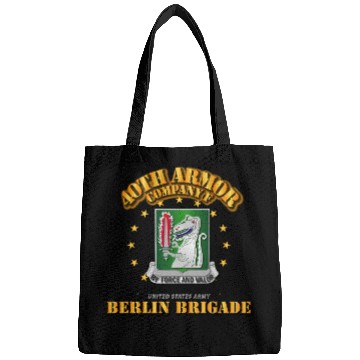 Discover Army Company F 40th Armor Berlin Brigade Bags
