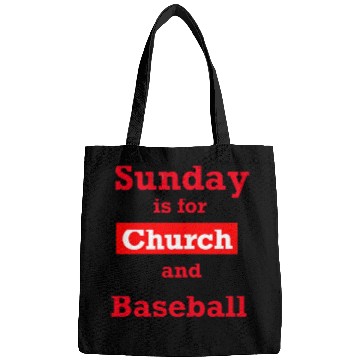 Discover Sunday is for church and Baseball Bags