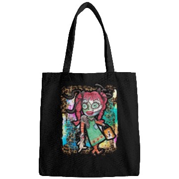 Discover Halloween Zombie Rag Doll Tie Dye Bags