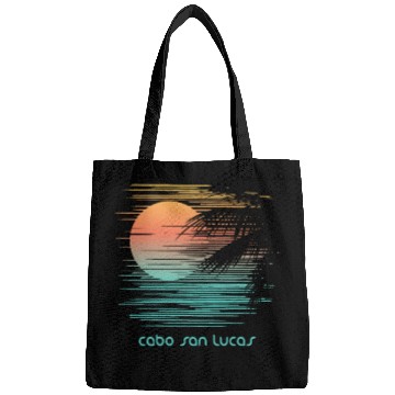 Discover Artistic Cabo San Lucas Mexico Palm Tree Vacation Bags