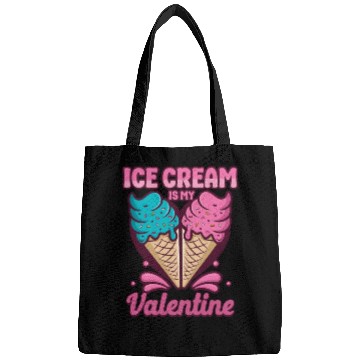 Discover Ice Cream Valentines Day Cone Bags