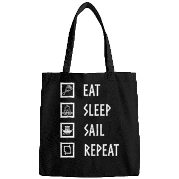 Discover Eat Sleep Sail Repeat Valheim Inspired Viking Bags