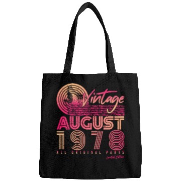 Discover Retro 1978 In August Bags