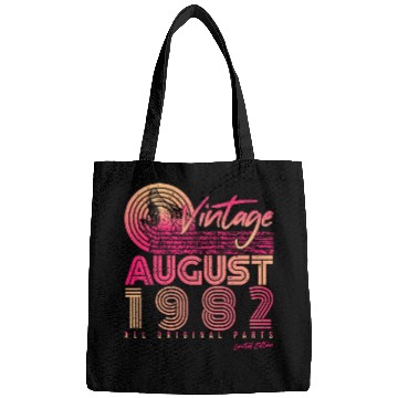 Discover 40th Birthday August 1982 Bags