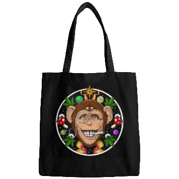 Discover Psychedelic Monkey Stoner Bags