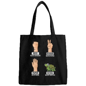 Discover Rock Paper Scissors Nothing Beats Turtles Funny Tu Bags
