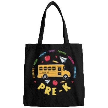 Discover Pre-K School Bus Bags