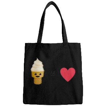 Discover ice cream is love Bags