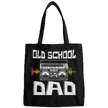 Discover Old School Dad Hip Hop Music Lover Bags