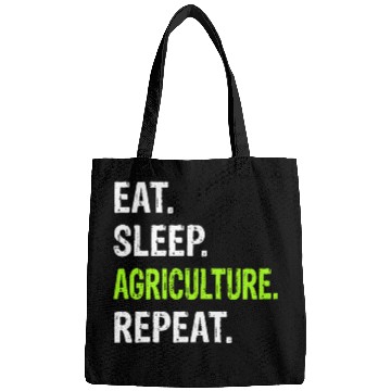 Discover Eat Sleep Agriculture Repeat - Farmer Farming Bags