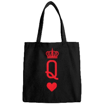 Discover Queen of Hearts Playing Cards Bags