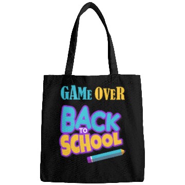 Discover Game Over Back To School Bags
