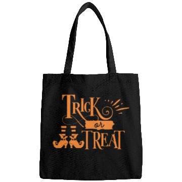 Discover Trick Or Treat Witch Boot Halloween Holiday Bags