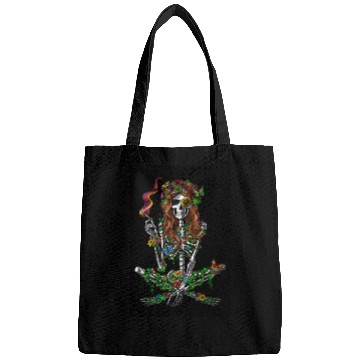 Discover Psychedelic Hippie Skeleton Bags