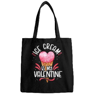 Discover Ice Cream Valentines Day Heart Bags