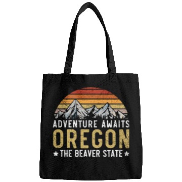 Discover Adventure Awaits Oregon The Beaver State USA Bags