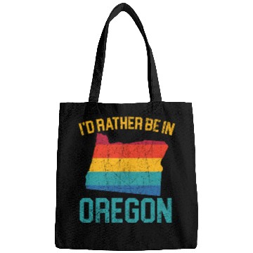 Discover I'd Rather Be In Oregon USA America Oregonians Bags