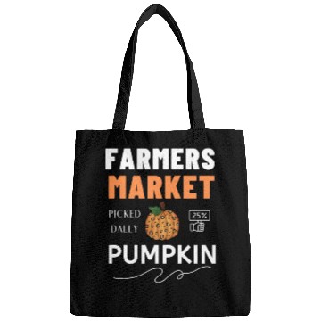 Discover Farmers Market Pumpkin Bags