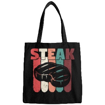 Discover Steak Vintage Distressed Colors Bags