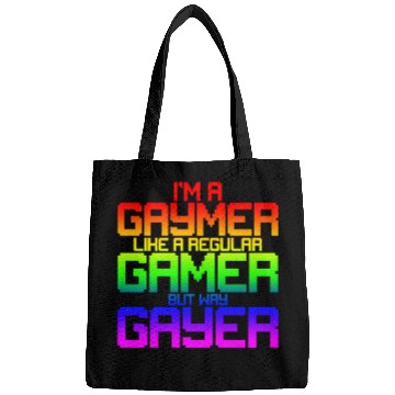 Discover I'm A Gaymer, Like A Regular Gamer But Way Gayer 2 Bags