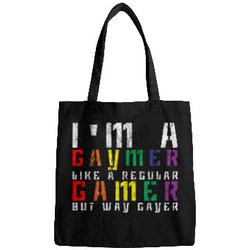 Discover I'm A Gaymer, Like A Regular Gamer But Way Gayer 3 Bags