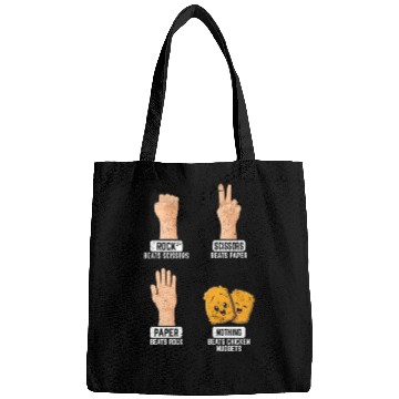 Discover Rock Paper Scissors Nothing Beats Chicken Nuggets Bags
