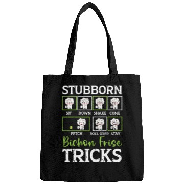 Discover Stubborn Bichon Frise Tricks Bichon Frise Owner Bags