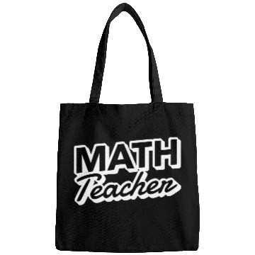 Discover MATH Teacher School Mathematic Math Squad Bags